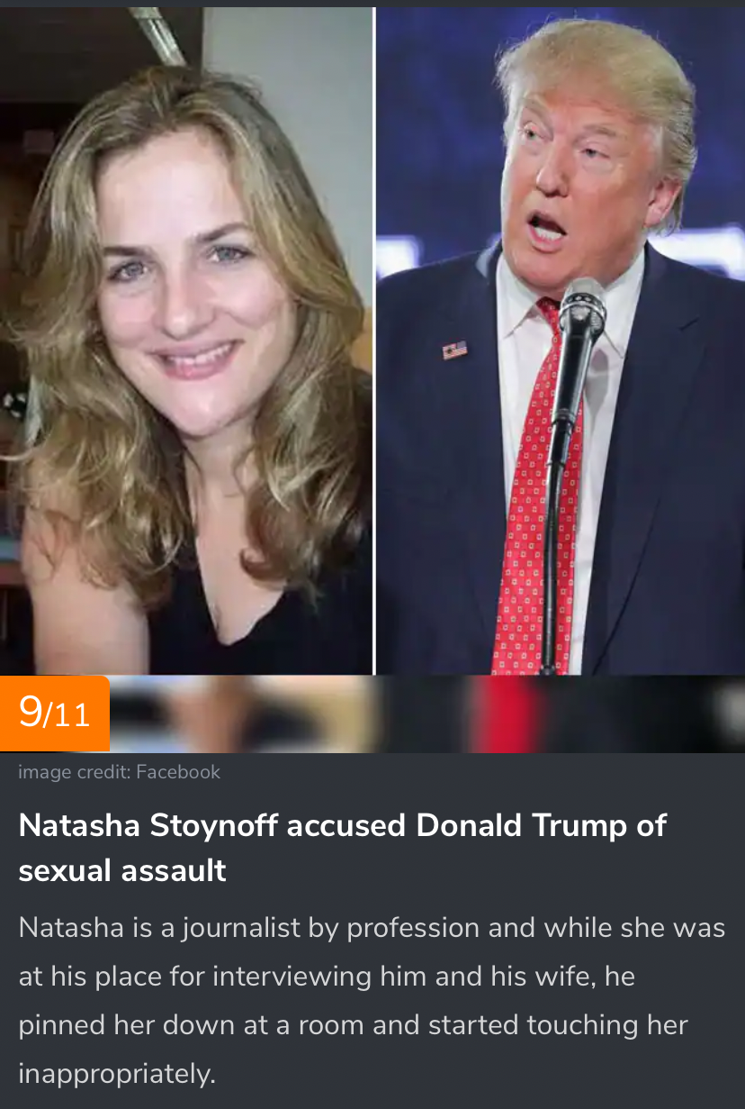 Donald Trump sexual assault Blank Meme Template