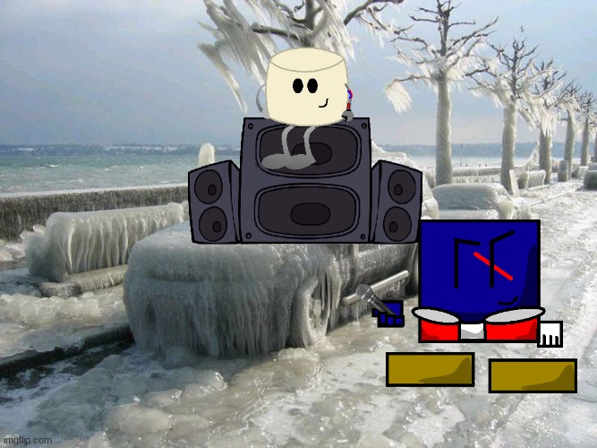 Cuber:prepare to feel pain Wintershade! | image tagged in freezer | made w/ Imgflip meme maker