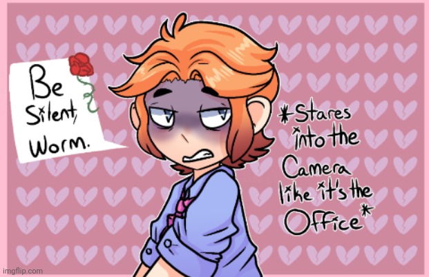 Lmfao "*stares into the camera*" | made w/ Imgflip meme maker