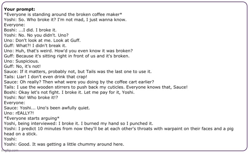 made w/ Imgflip meme maker