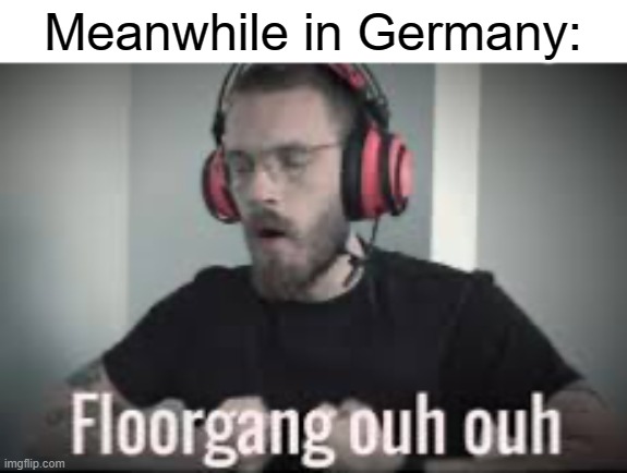Floor Gang | Meanwhile in Germany: | image tagged in floor gang | made w/ Imgflip meme maker