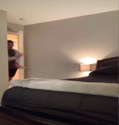 Run to the bed Blank Meme Template
