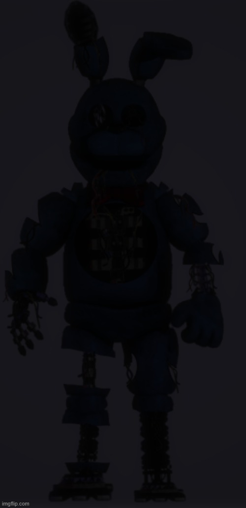 Forgotten Bonnie! (this took longer than I wanted it to be ;-;) | image tagged in fnaf,edit,speed edit,bonnie,fnaf_bonnie | made w/ Imgflip meme maker