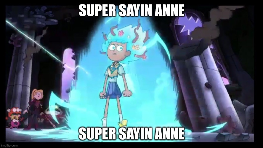 This wasnt photoshopped | SUPER SAYIN ANNE; SUPER SAYIN ANNE | made w/ Imgflip meme maker