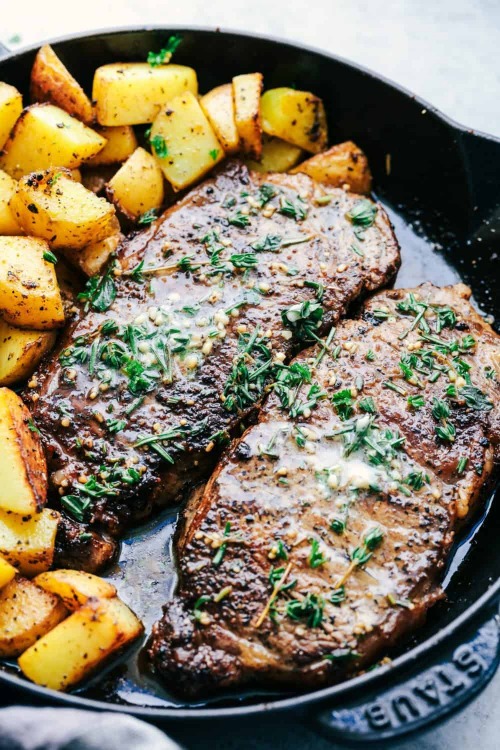 Steak and potatoes | made w/ Imgflip meme maker