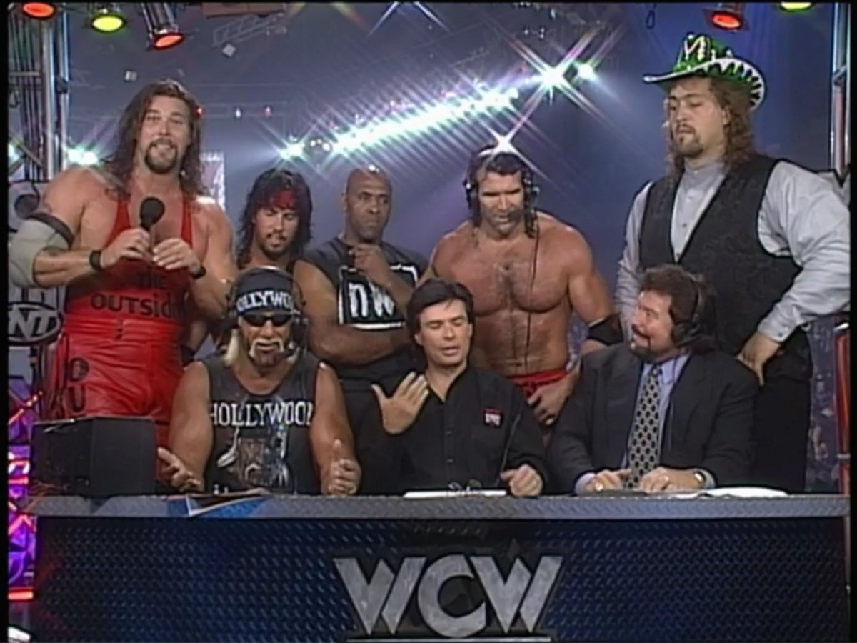 High Quality WCW NWO Nitro Blank Meme Template