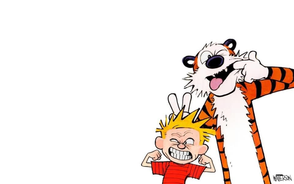 High Quality Calvin and Hobbes Blank Meme Template