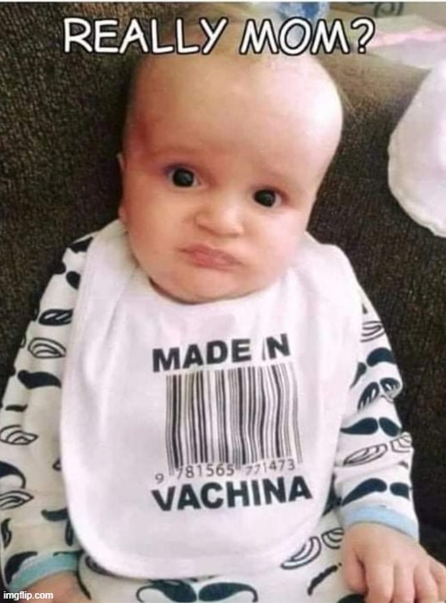 Vachina | image tagged in angry baby | made w/ Imgflip meme maker