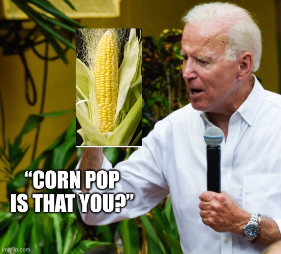 Corn pop was a bad dude | “CORN POP IS THAT YOU?” | made w/ Imgflip meme maker