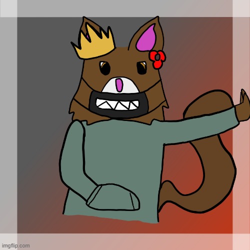 I drew one of my roblox friend's avatar as a furry | image tagged in furry,art,drawing,cats,roblox | made w/ Imgflip meme maker