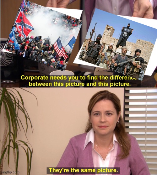 Terrorists are terrorists | image tagged in memes,they're the same picture | made w/ Imgflip meme maker