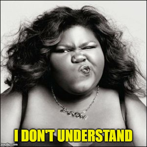 Not Sure Black Woman | I DON'T UNDERSTAND | image tagged in not sure black woman | made w/ Imgflip meme maker