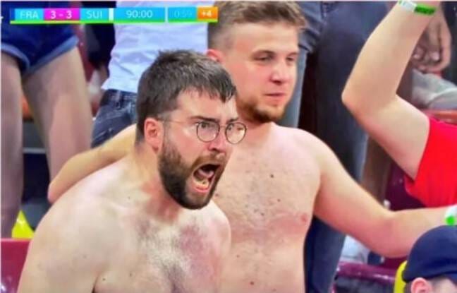 Shouting supporter Blank Meme Template