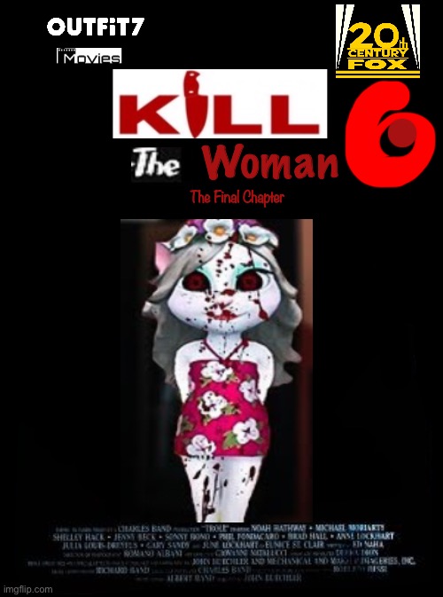 Kill The Woman 6: The Final Chapter Movie Poster | Woman; The Final Chapter | image tagged in troll movie poster | made w/ Imgflip meme maker