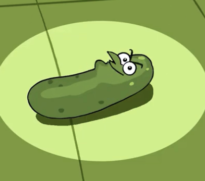 High Quality Pickle Doof Blank Meme Template