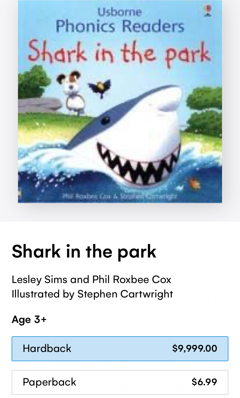 Shark in the Park $9999.00 Blank Meme Template