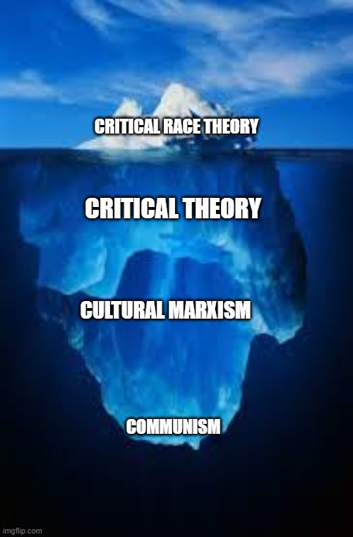 Cultural Glacier | CRITICAL RACE THEORY; CRITICAL THEORY; CULTURAL MARXISM; COMMUNISM | image tagged in glacier,communism,cultural marxism,political correctness | made w/ Imgflip meme maker