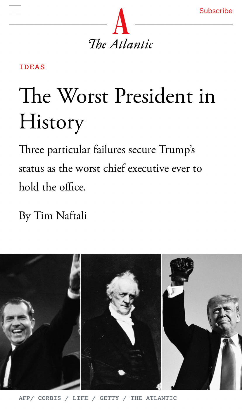 Trump is the worst President in history Blank Template - Imgflip