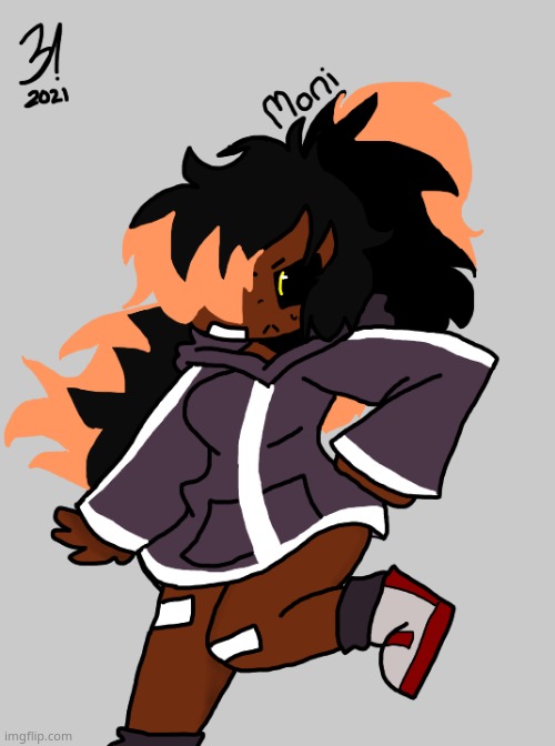 New OC!!! Meet Moni! :D | image tagged in moni | made w/ Imgflip meme maker