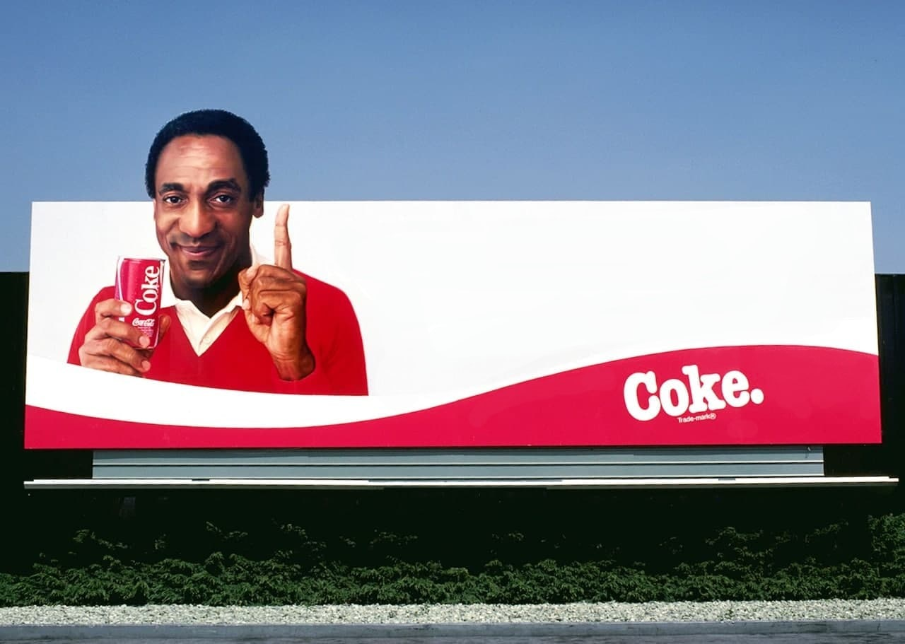 High Quality Cosby Coke Billboard Blank Meme Template
