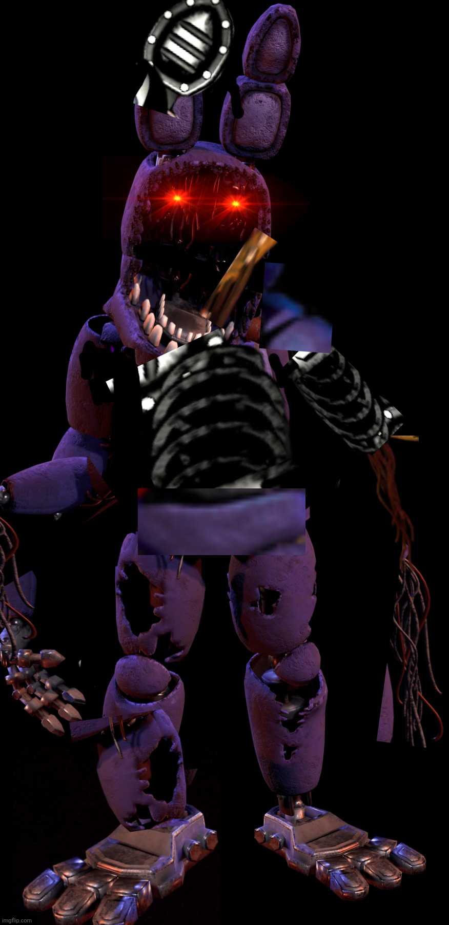 withered bonnie | image tagged in withered bonnie | made w/ Imgflip meme maker