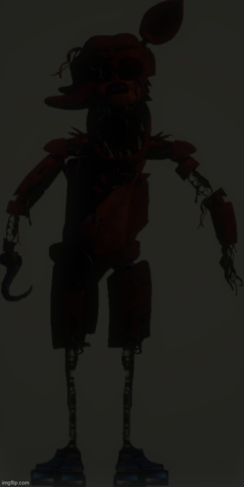 Withered Foxy remake. Art request by: Foxy_The_Pirate_Fox200 - Imgflip