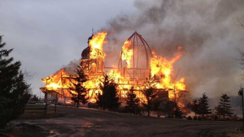 burning canadian churches 5 Blank Meme Template