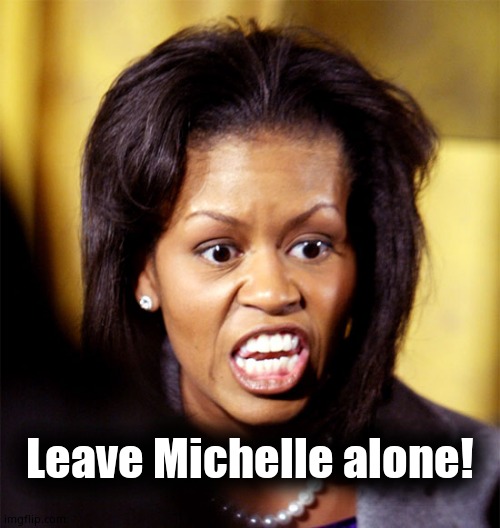 What did she ever do to anyone? When Trumpites attack her they show their problematicnessesses #BringBackOurGirls | Leave Michelle alone! | image tagged in michelle obama | made w/ Imgflip meme maker