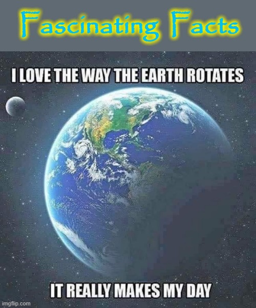 Facinating Facts | Fascinating  Facts | image tagged in round earth | made w/ Imgflip meme maker