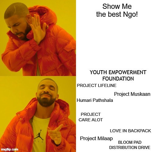 YOUTH EMPOWERMENT FOUNDATION | made w/ Imgflip meme maker