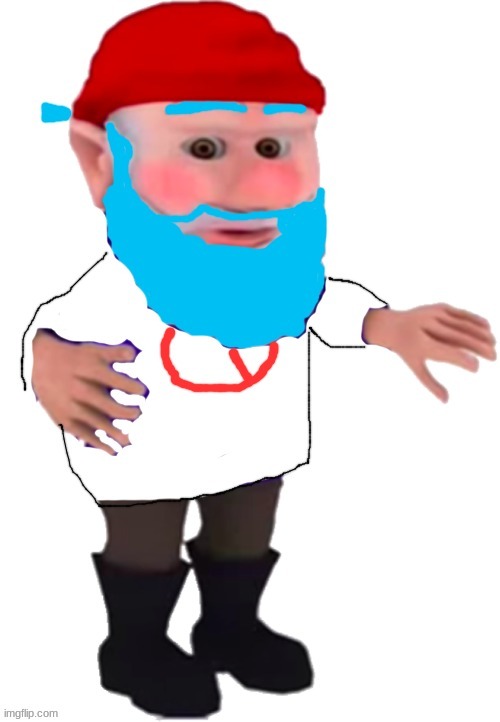 BF Gnome | image tagged in bf gnome | made w/ Imgflip meme maker