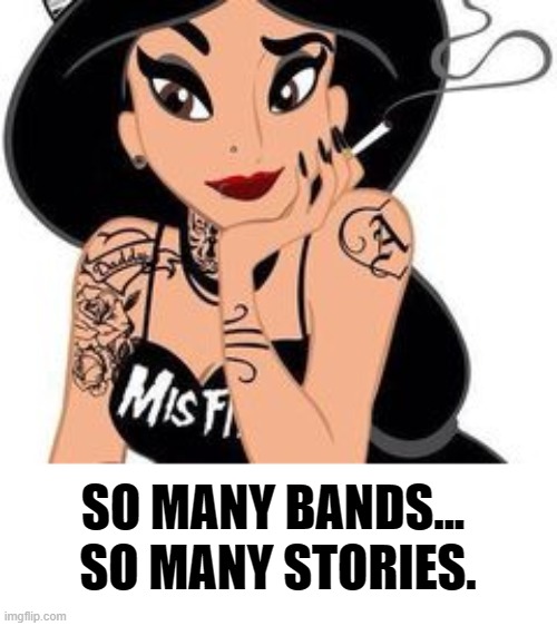 SO MANY BANDS... SO MANY STORIES. | made w/ Imgflip meme maker