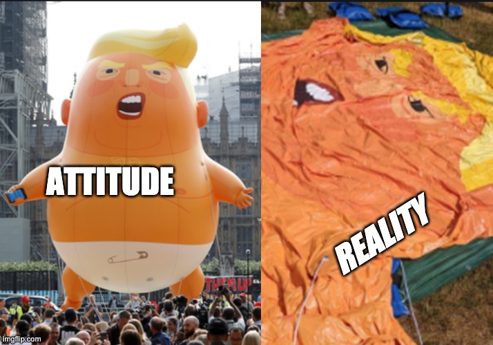 ATTITUDE REALITY | made w/ Imgflip meme maker