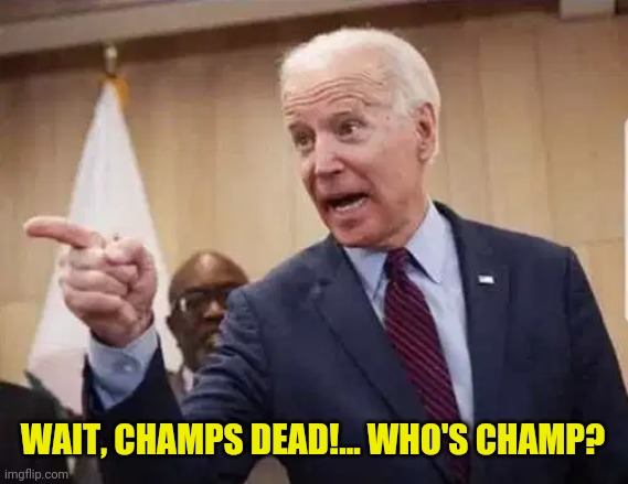 WAIT, CHAMPS DEAD!... WHO'S CHAMP? | made w/ Imgflip meme maker