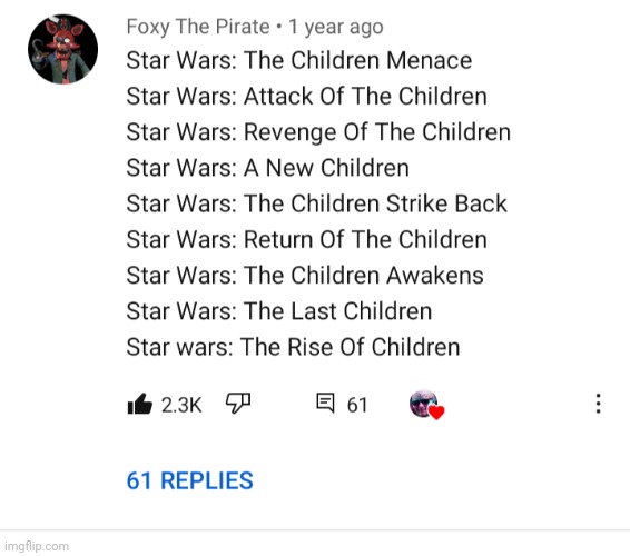 This is the saga I want | made w/ Imgflip meme maker