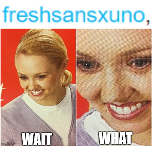 WAIT; WHAT | image tagged in wait what | made w/ Imgflip meme maker
