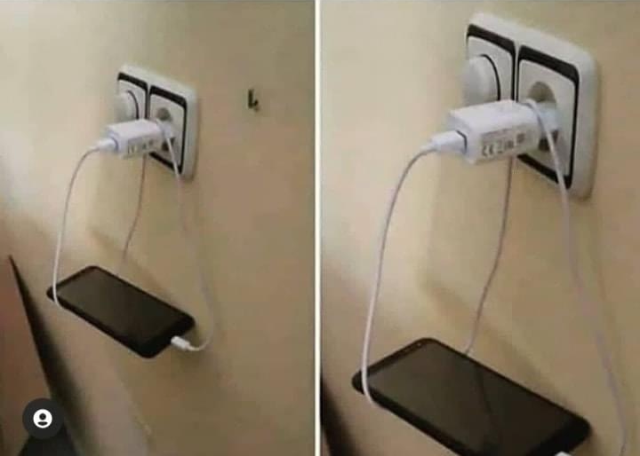 High Quality Phone charger hack Blank Meme Template