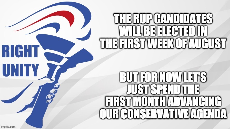 I also plan to run as PR1CE'S VP since Wubbzymon doesn't want a third term, but that's a while away. | image tagged in rup announcement,memes,politics,election | made w/ Imgflip meme maker