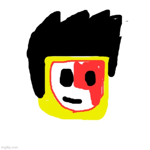 Face pain I drew like in mecabricks | image tagged in memes,blank transparent square | made w/ Imgflip meme maker