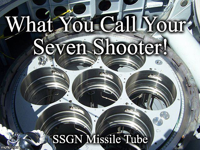 7 shooter | What You Call Your  
Seven Shooter! SSGN Missile Tube | image tagged in 7 shooter | made w/ Imgflip meme maker