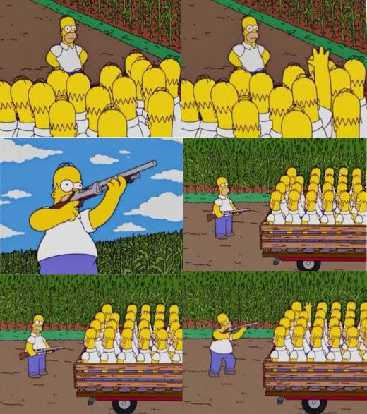High Quality Homer Clones Blank Meme Template