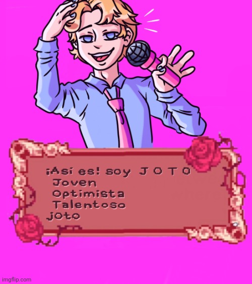 Ah yes, J o t o | made w/ Imgflip meme maker