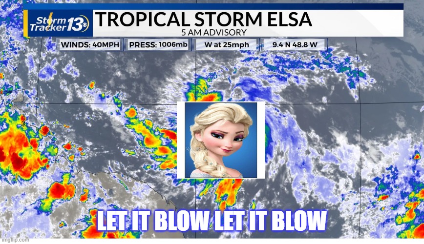 Hurricane Frozen | LET IT BLOW LET IT BLOW | image tagged in frozen,funny | made w/ Imgflip meme maker