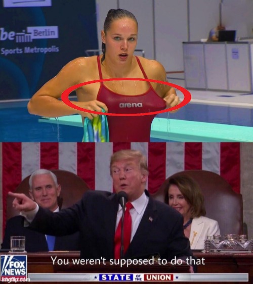 image tagged in you weren't supposed to do that trump | made w/ Imgflip meme maker