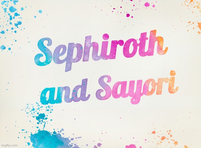 Sayori and Sephiroth | image tagged in sayori and sephiroth | made w/ Imgflip meme maker