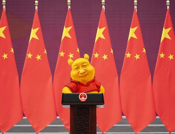 High Quality Winnie Xi Jinping Blank Meme Template