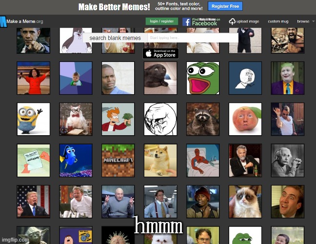 hmmm | made w/ Imgflip meme maker