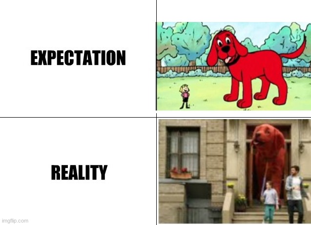 Expectation vs Reality | image tagged in expectation vs reality | made w/ Imgflip meme maker