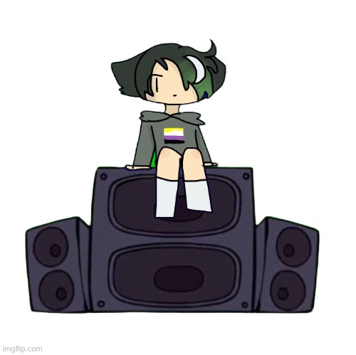 Random template. | image tagged in spire on the boombox poggers | made w/ Imgflip meme maker