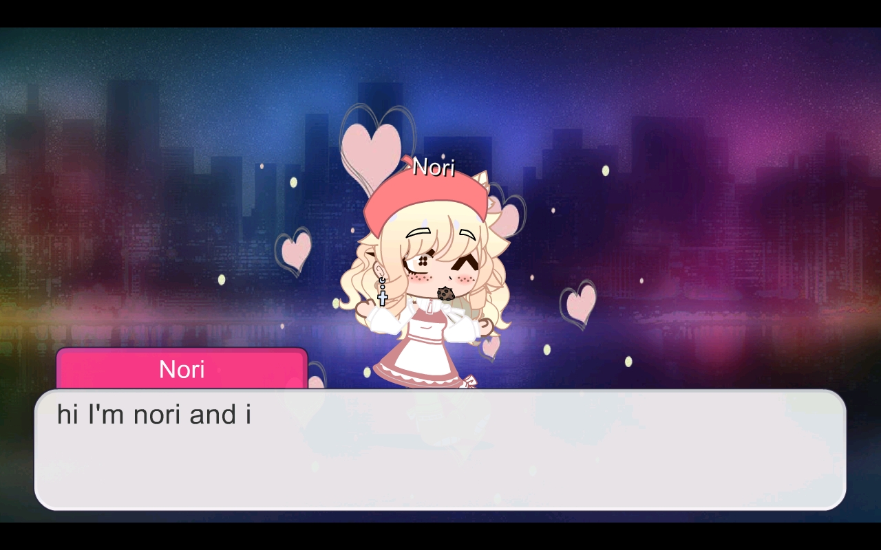 Hi I'm nori and i Blank Meme Template